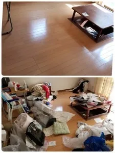 奈良市　散らかりすぎた部屋　不用品回収　ゴミ処理　どうしていいのかわからない　家具買取2020.03.18